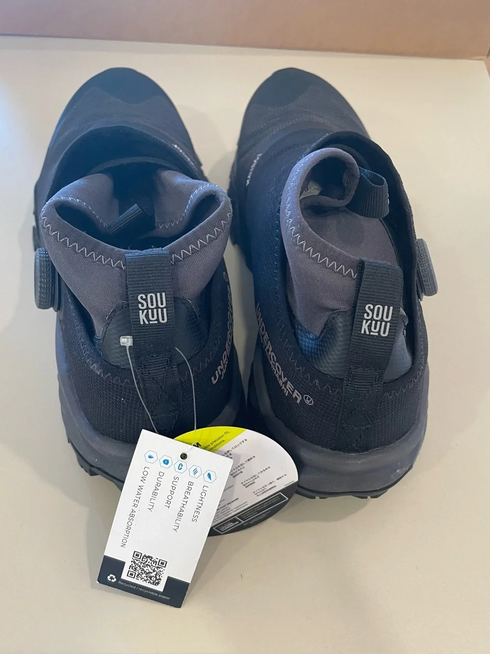 TNF x Undercover collab Black BOA Trail Sneaker